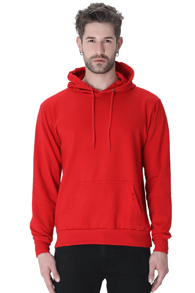 Plain Unisex Hoodie Redfever