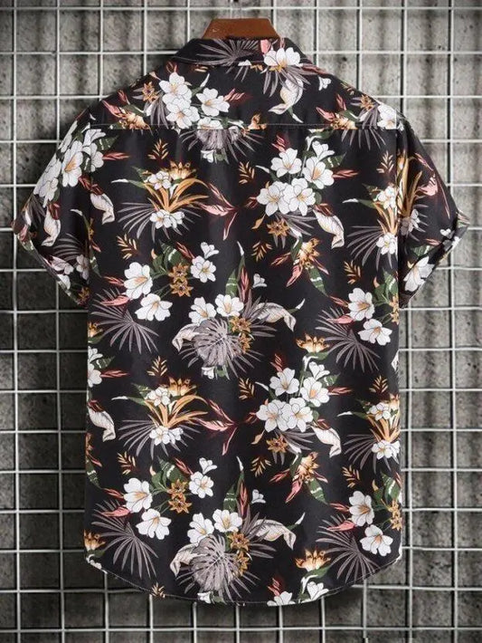 Men Regular Fit Printed Casual Shirt - Redfever
