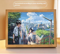 Personalized Light Painting Custom Photo Painting Led Glowing Photo Frame