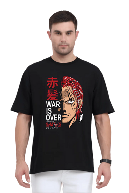 One Piece Shanks Oversized T Shirt - Redfever