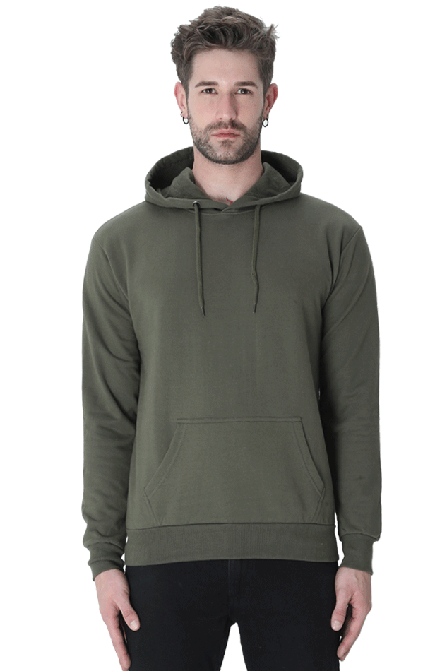 Plain Unisex Hoodie Redfever