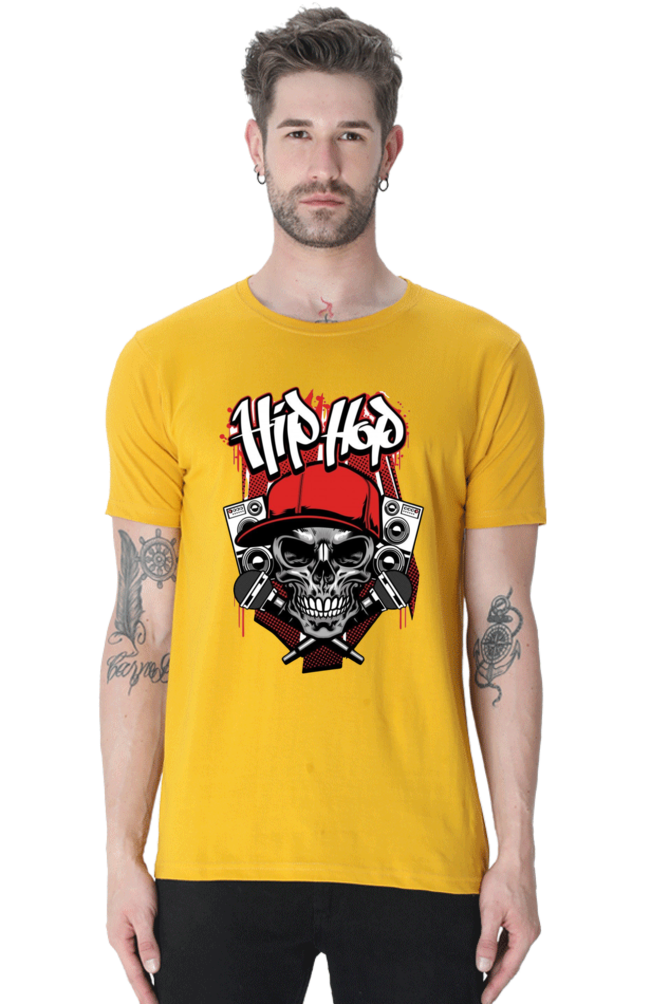 Hip Hop Style Graphic Printed Tee - Redfever