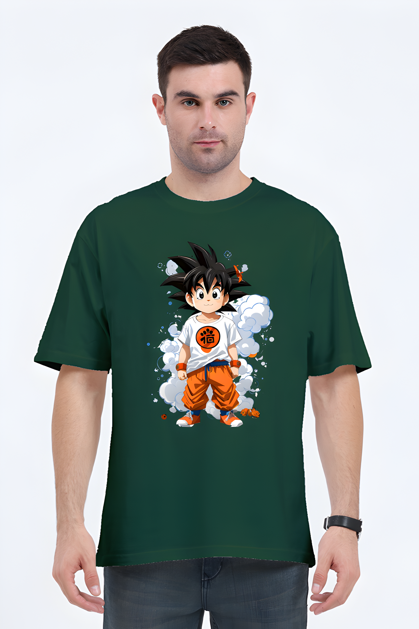 Dbz Goku Oversized T Shirt - Redfever