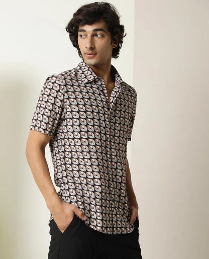 Men's Cotton Blend Casual Shirts - Redfever