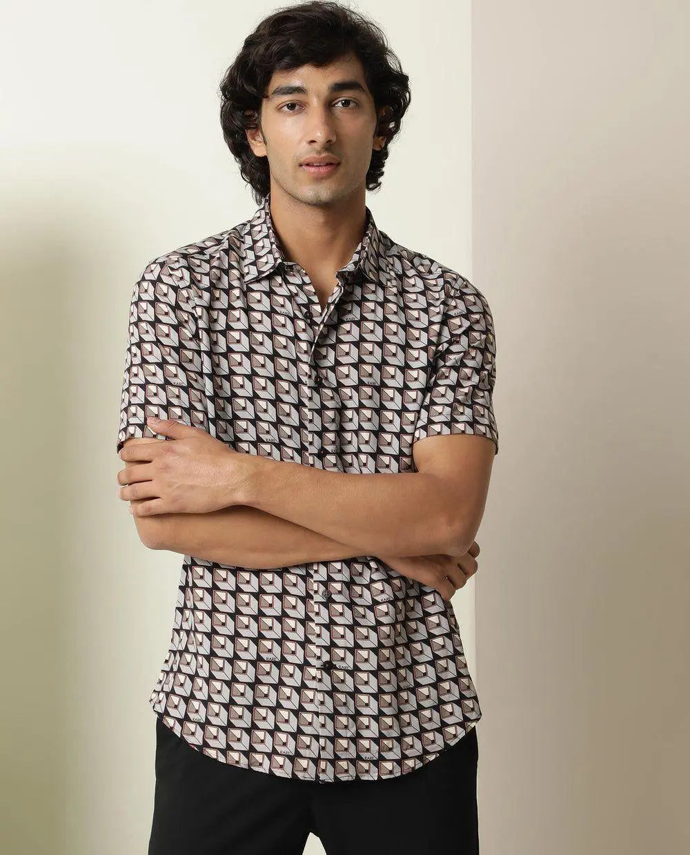 Men's Cotton Blend Casual Shirts - Redfever