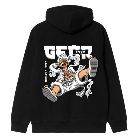 One Piece Luffy Unisex Hoodie Redfever