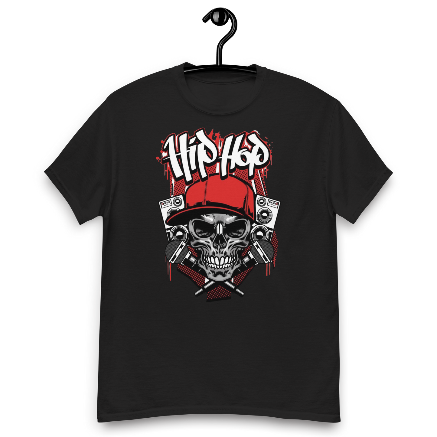Hip Hop Style Graphic Printed Tee - Redfever