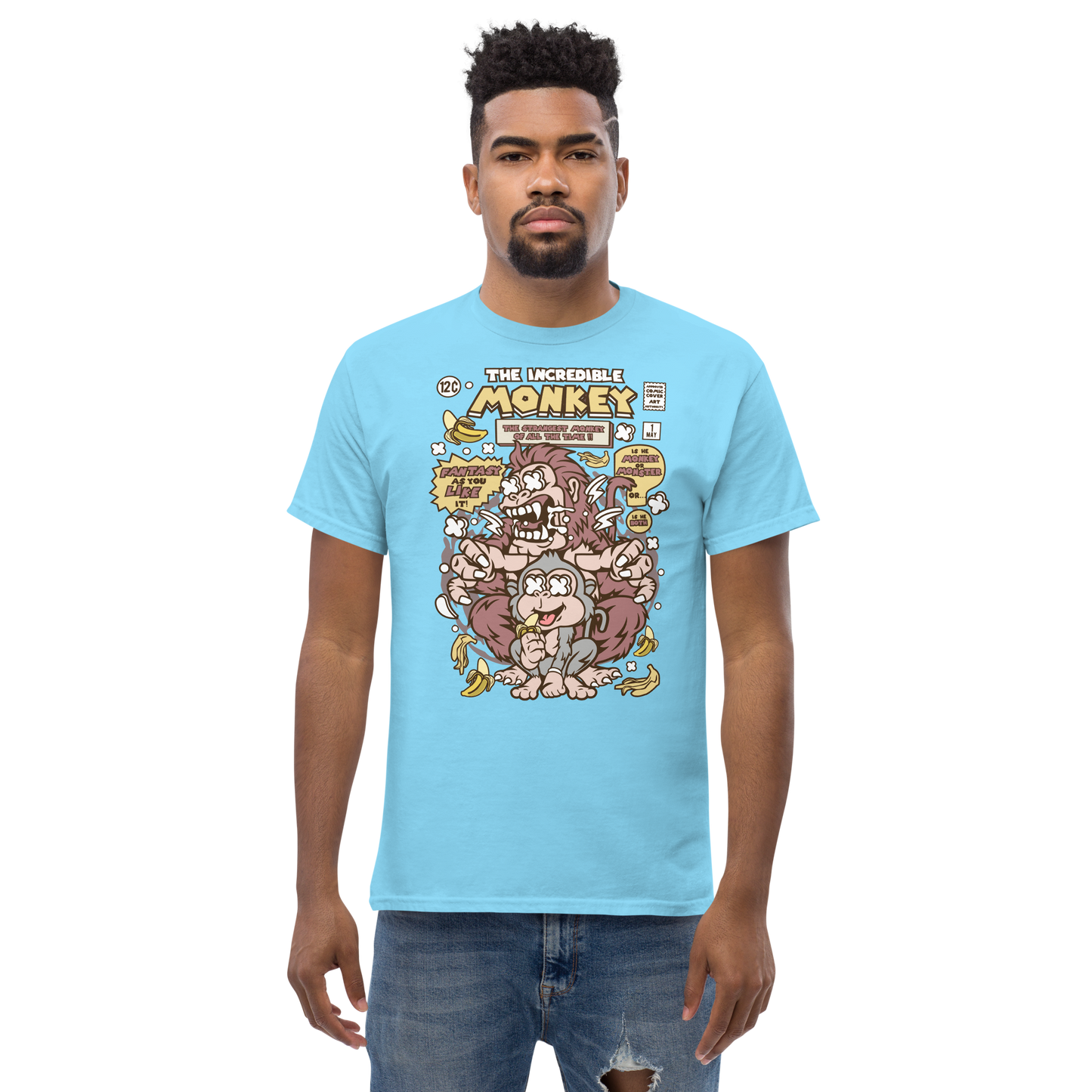 Unisex Graphic Printed Streetwear Tee - Redfever