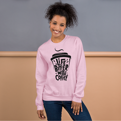 Cute Coffee Unisex Sweatshirt - Redfever
