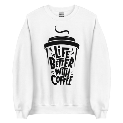 Cute Coffee Unisex Sweatshirt - Redfever