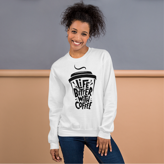 Cute Coffee Unisex Sweatshirt - Redfever