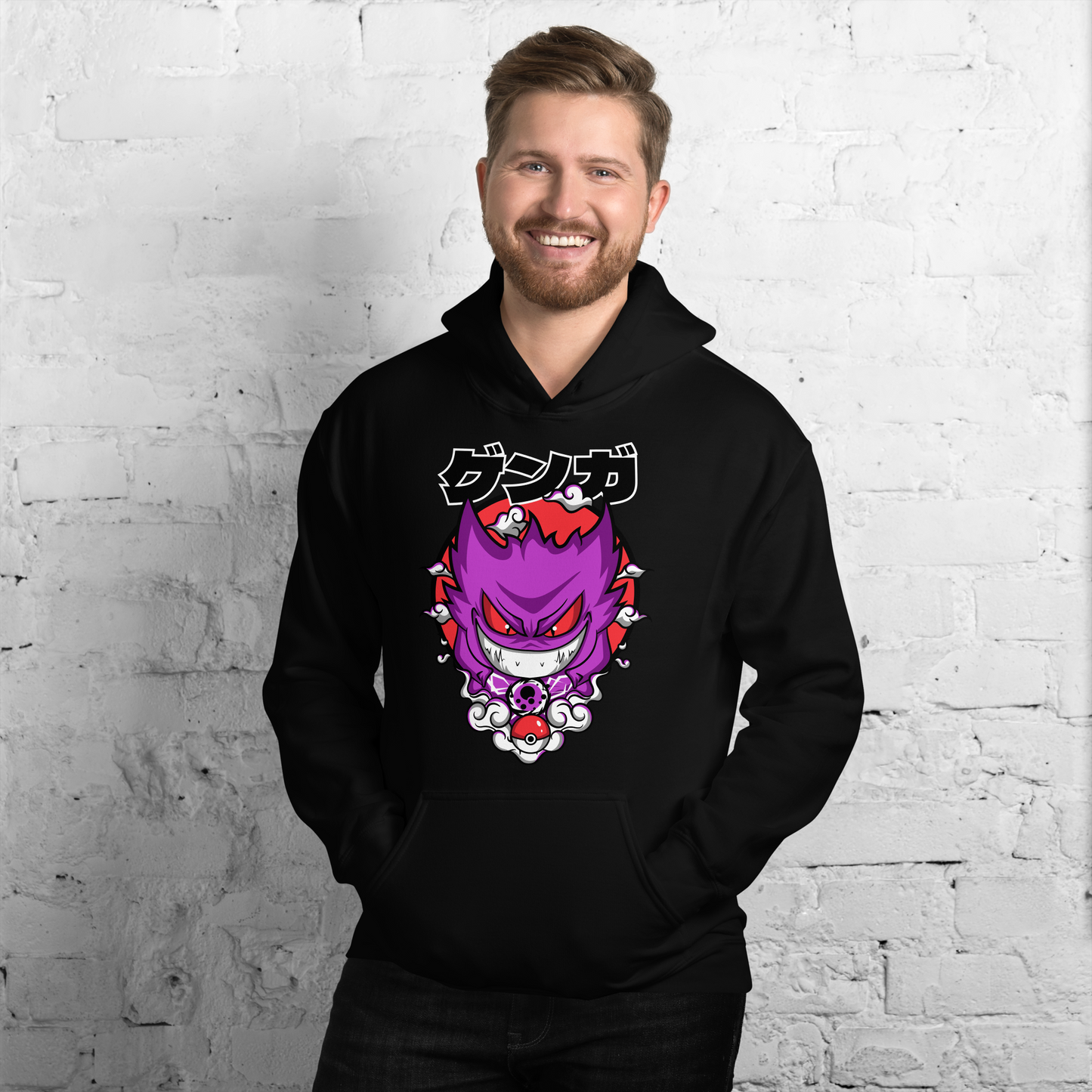Pokemon Gengar Unisex Hoodie - Redfever