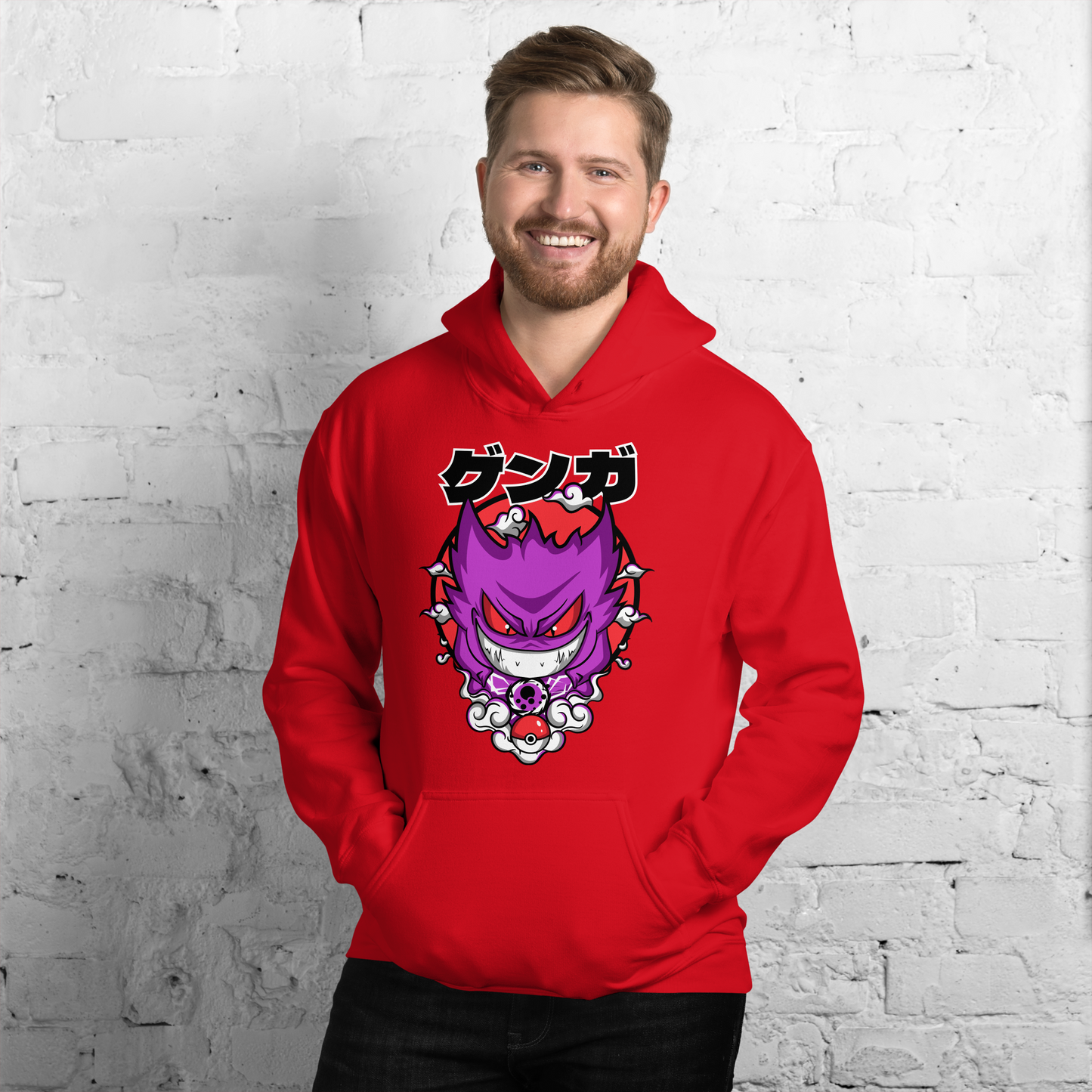 Pokemon Gengar Unisex Hoodie - Redfever