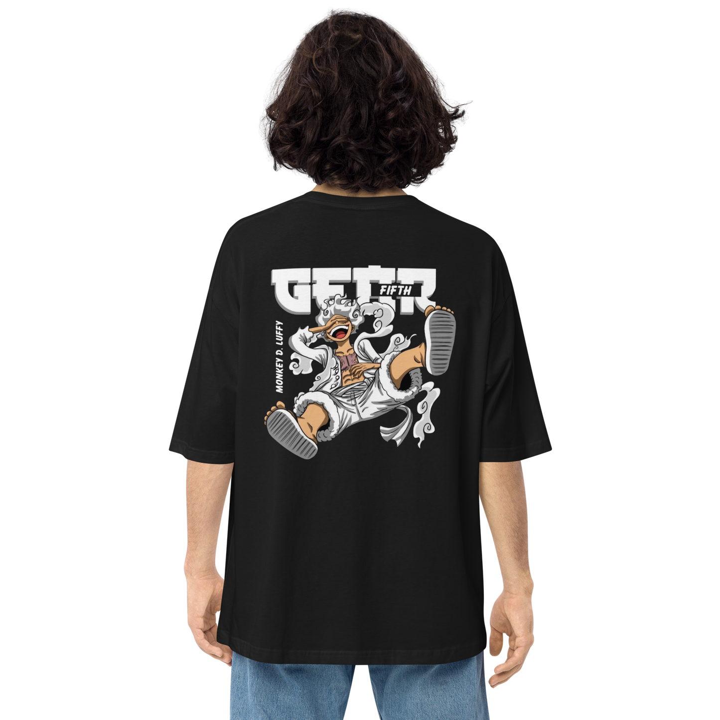 One Piece Luffy Oversized T Shirt Redfever