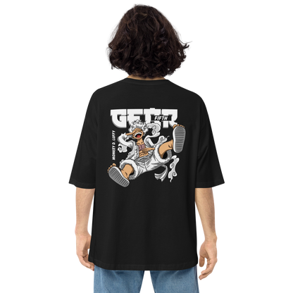 One Piece Luffy Oversized T Shirt Redfever