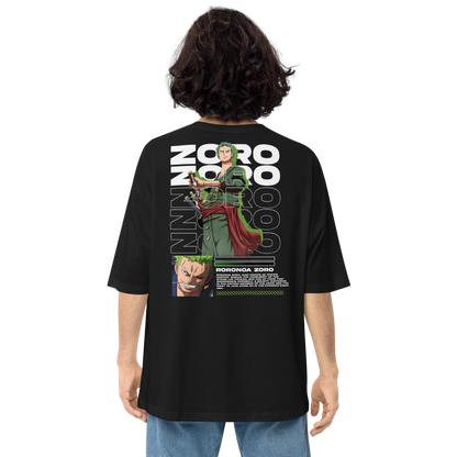 Roronoa Zoro One Piece Oversized T Shirt - Redfever