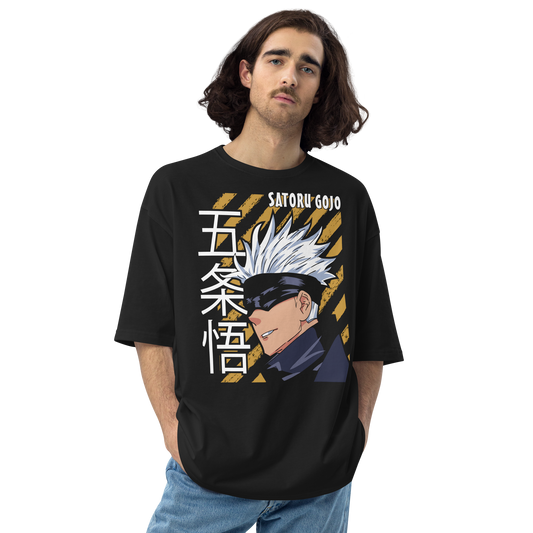 Satoru Gojo Jujutsu Kaisen Oversized T Shirt - Redfever