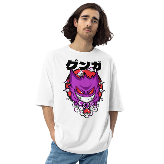Pokemon Gengar Oversized T Shirt - Redfever
