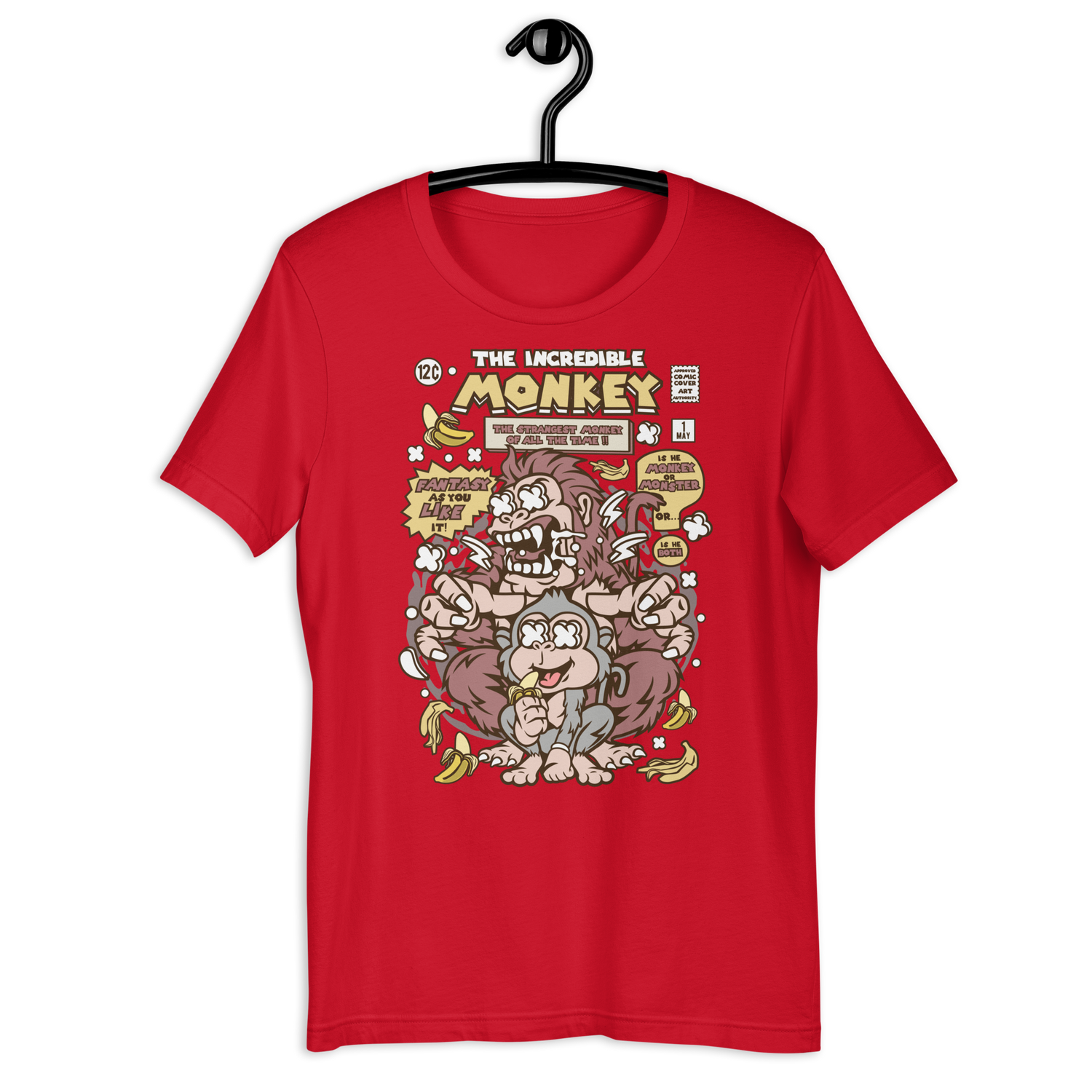 Unisex Graphic Printed Streetwear Tee - Redfever