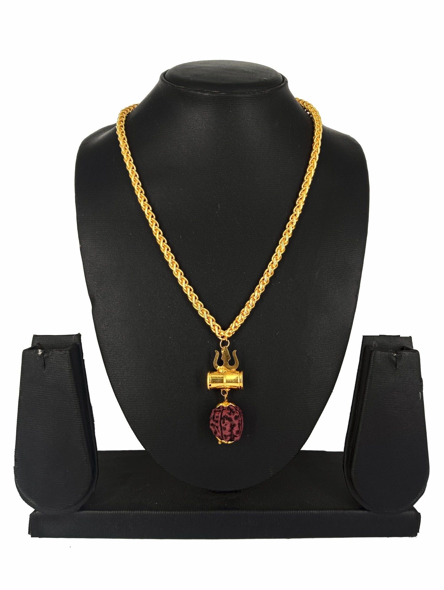 Luxurious Men's Gold Plated Pendant With Chain Vol 2 - Redfever