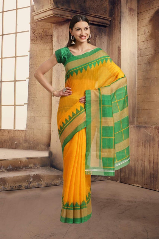 Posh Printed Art Silk Sarees - Redfever