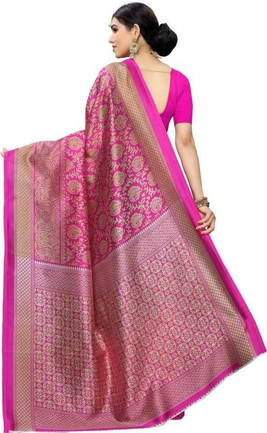 Latest Printed   Mysore Silk Sarees - Redfever