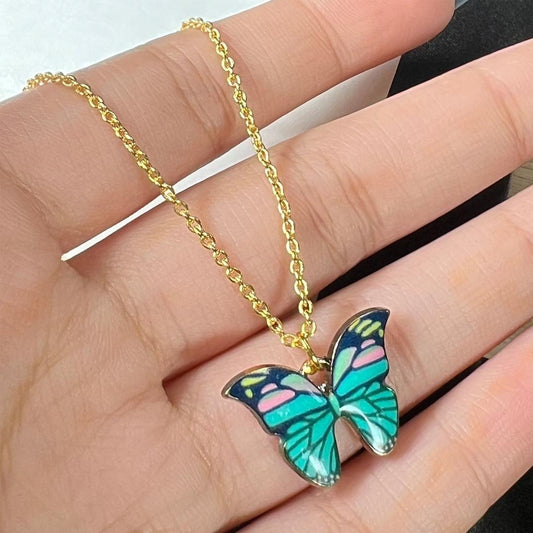 Gold Plated Stylish Necklace - Redfever