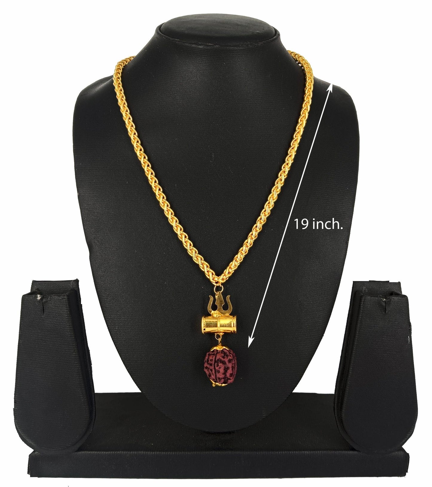 Luxurious Men's Gold Plated Pendant With Chain Vol 2 - Redfever